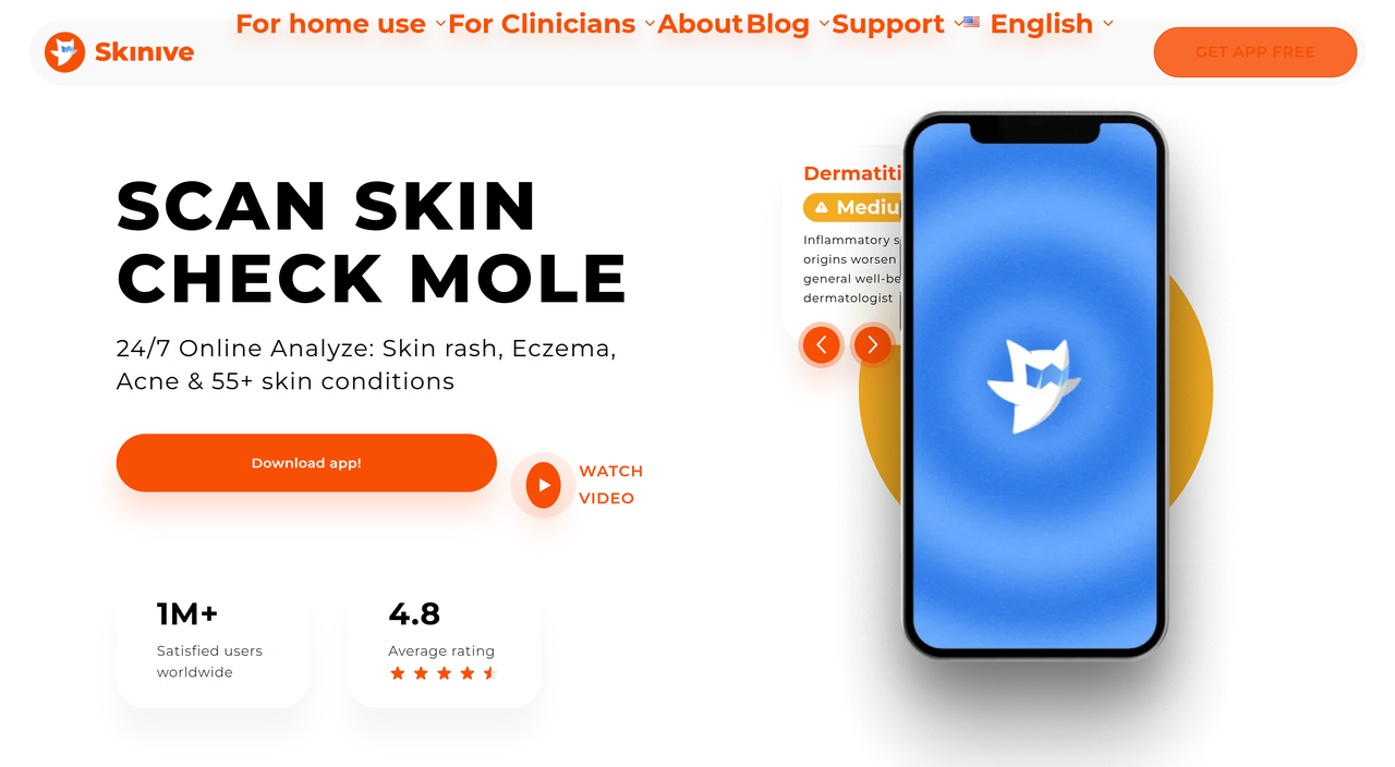 Screenshot of Skinive