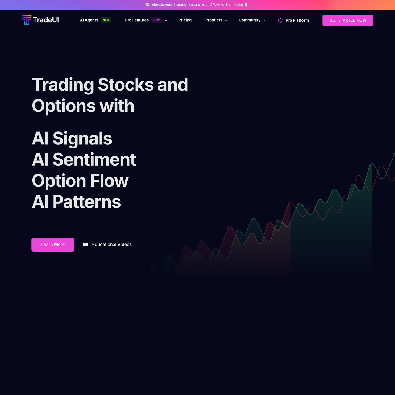 Screenshot of TradeUI