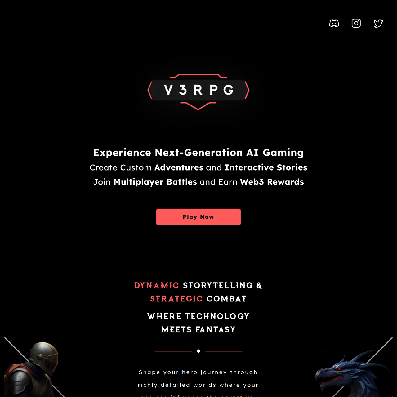 Screenshot of v3RPG