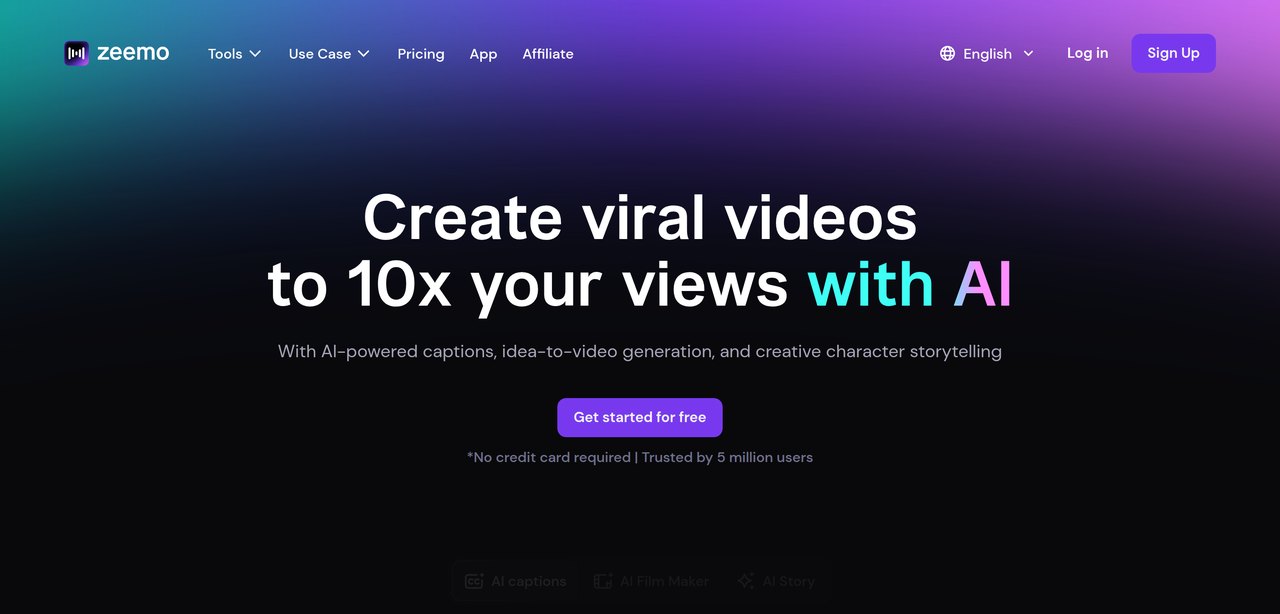 Screenshot of Zeemo
