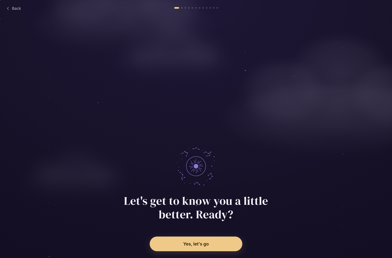 Screenshot of AstroGPT