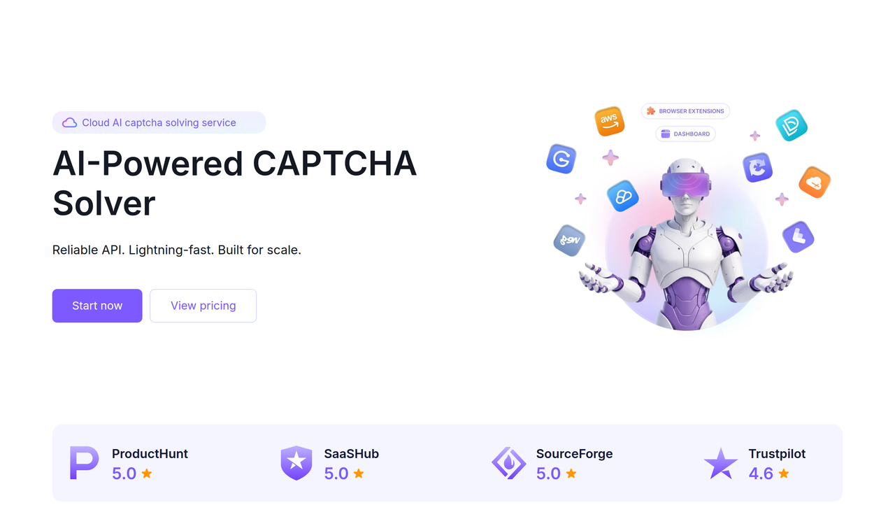 Screenshot of CapMonster Cloud