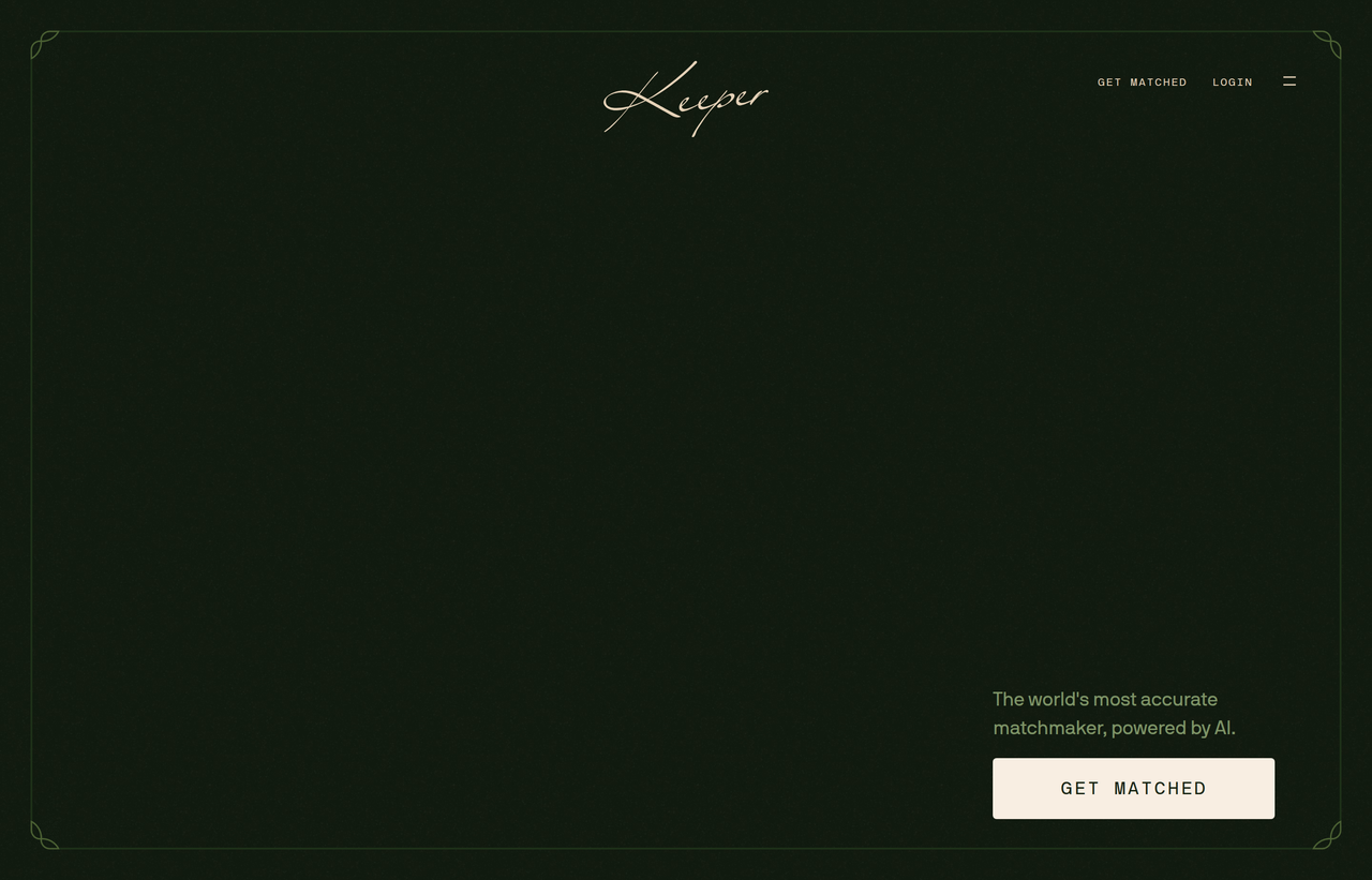 Screenshot of Keeper.ai