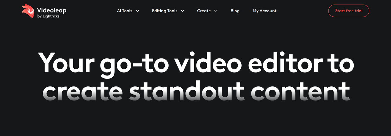 Screenshot of Videoleap